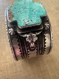 Image 4 of Bison Cross Cuff 