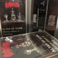 Image 2 of Altar Of Gore - Morbid Rites Tape 