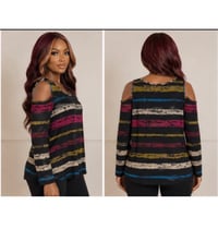 Image 6 of Large Ava James Open Shoulder top #920*8 (Gently Used)