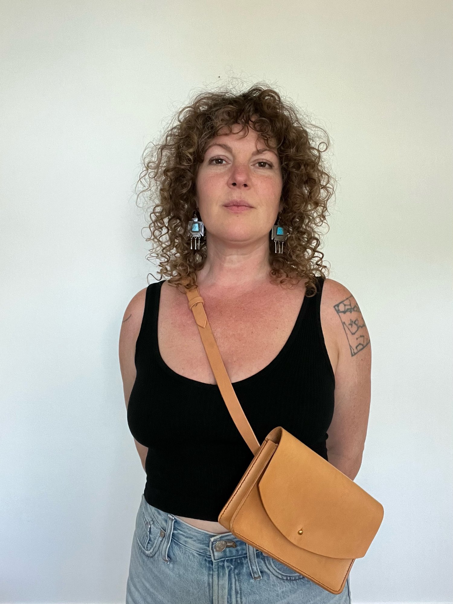 Image of Small Crossbody Bag (Natural)