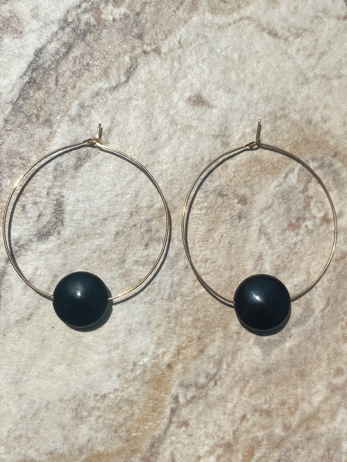 onyx hoops