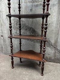 Image 9 of Mid Century Victorian 5-Tier Shelf