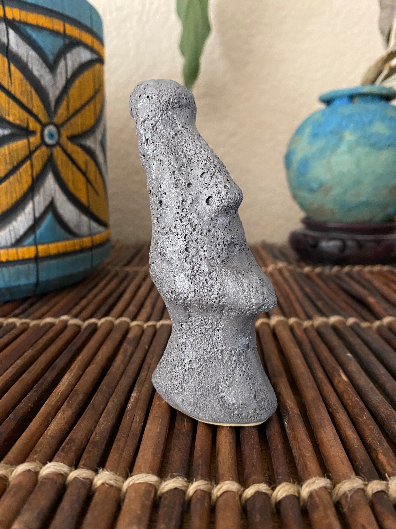 Image of Quick Sculpt Mini Moonrock Moai (e) - Shipping Included 