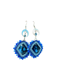 Image 3 of Big Sky Auntie Drip Earrings 