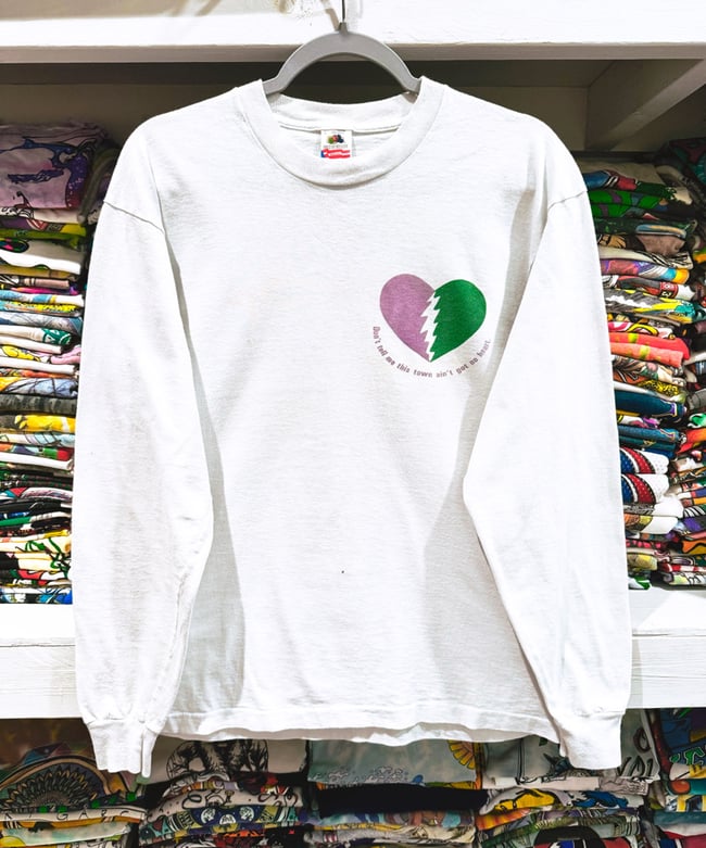 Grateful Dead 1992 Spring Tour Shakedown Longsleeve Lot Shirt - Size L