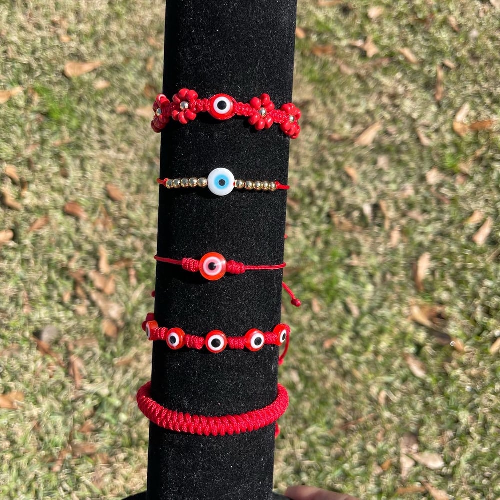 Evil Eye Bracelet Protection Bracelet Red String Bracelet Mal De