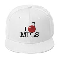 Image 5 of I [CHERRY] MPLS Ballcap (White)