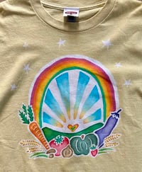 Image 3 of [ Ready to Ship ]  Rainbow & Vegetable Batik T