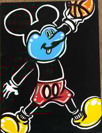 Image 1 of Mickey “MJ” Smurf Canvas