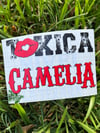 Toxica Nivel Camelia Car Decal