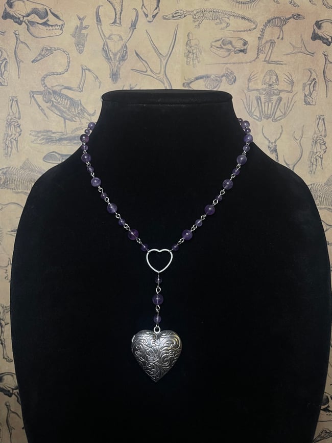 Crystal Locket Necklaces