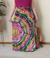 Image 1 of Size 18-20 Women's ice dyed mandala skirt