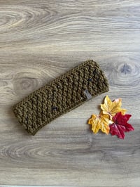 Image 1 of Crochet Tweed headband - various colours