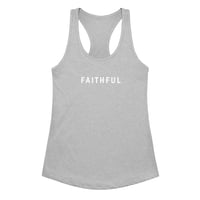 Image 4 of "Faithful" fitted Racerback