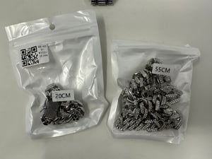 Image of Iced Out Watch Chain and Bracelet- Free Shipping 