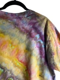 Image 7 of S Crop Cotton Tee in Sunrise Ice Dye