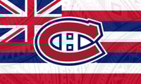 Montreal Canadiens Hawaiian Flag 