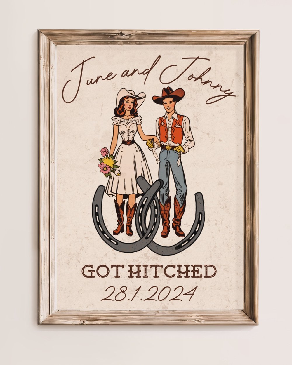 Image of Hitched personalised mugs 