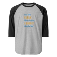 Image 1 of Cygen Divine Designs Women's My Life 3/4 Sleeve Raglan Shirt