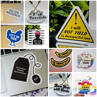 Political Vinyl Stickers