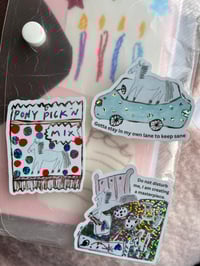 Image 5 of Glitter animal pal stickers 