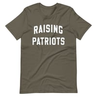 Image 6 of Raising Patriots  - Unisex t-shirt from PatriotsCo.com