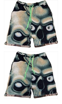 Image 2 of Hiding in plain sight tapestry shorts