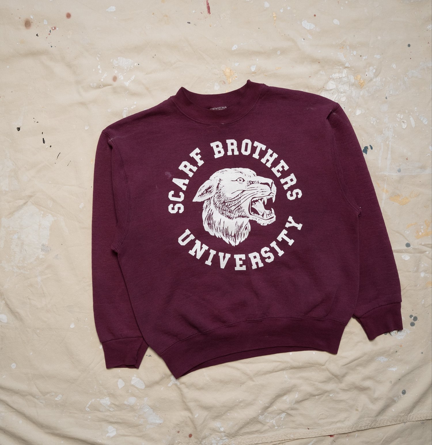 Image of University Sweatshirt (Large) - Merlot