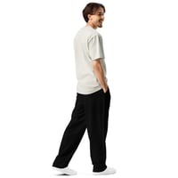 Image 4 of Wide-leg joggers