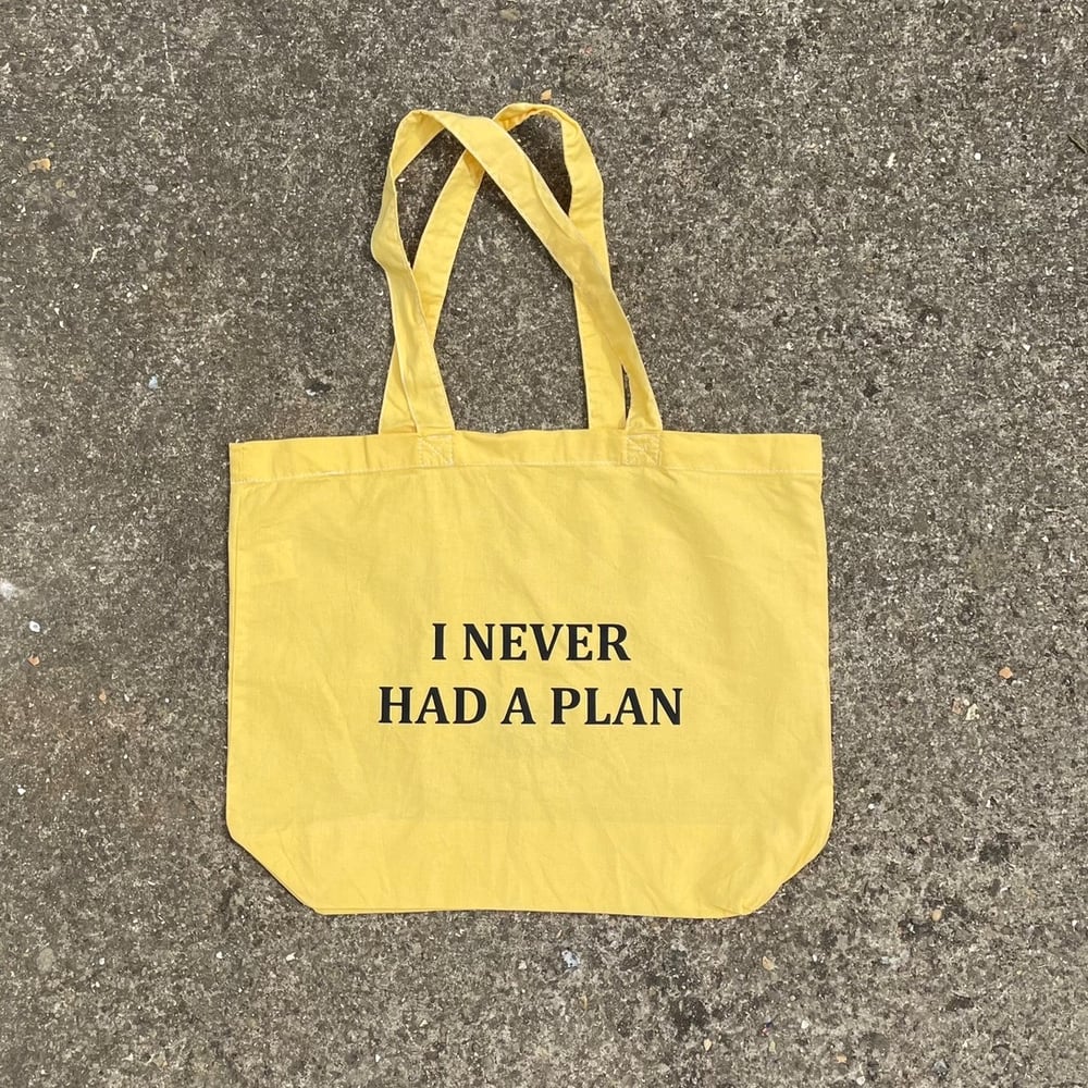 Never Had A Plan Bag Yellow