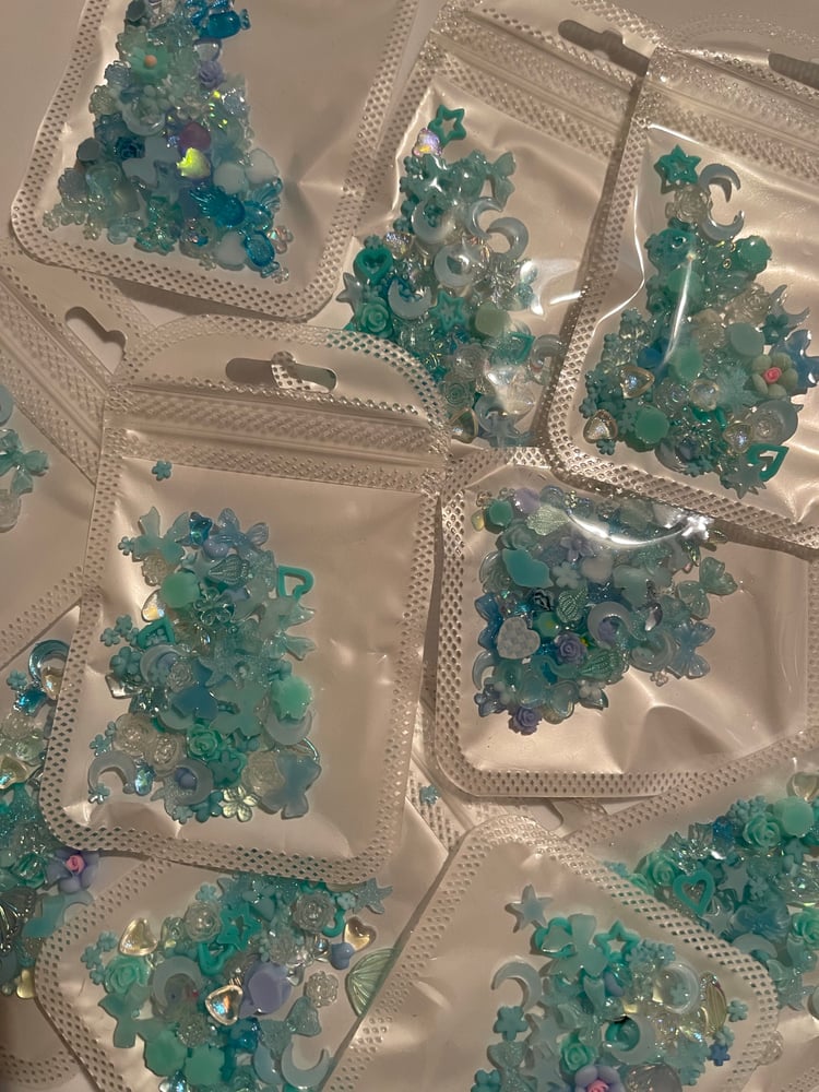 Image of BLUE JUNK CHARMS