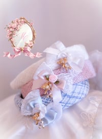 Image 1 of Camellia Teddy Bear Woven Headband 
