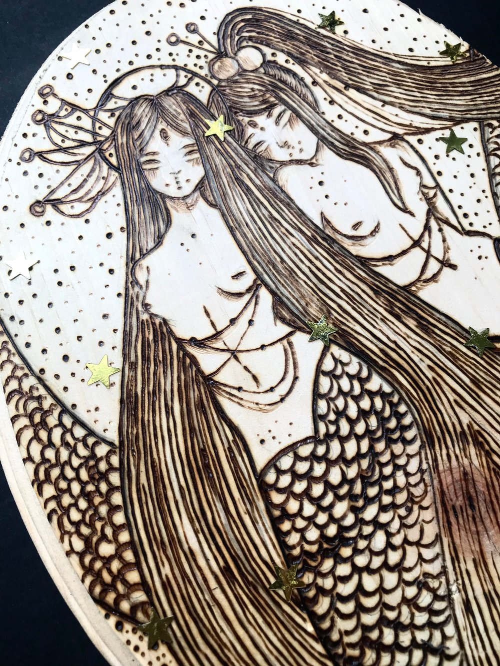 “Elysian” wood burning 