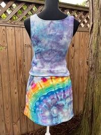 Image 2 of Butterfly Rainbow Skort Set Medium