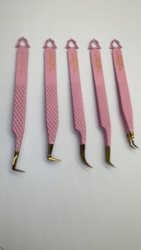 Image 2 of TLE Pink Box tweezers 