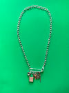 Crow Collector Charm Necklace