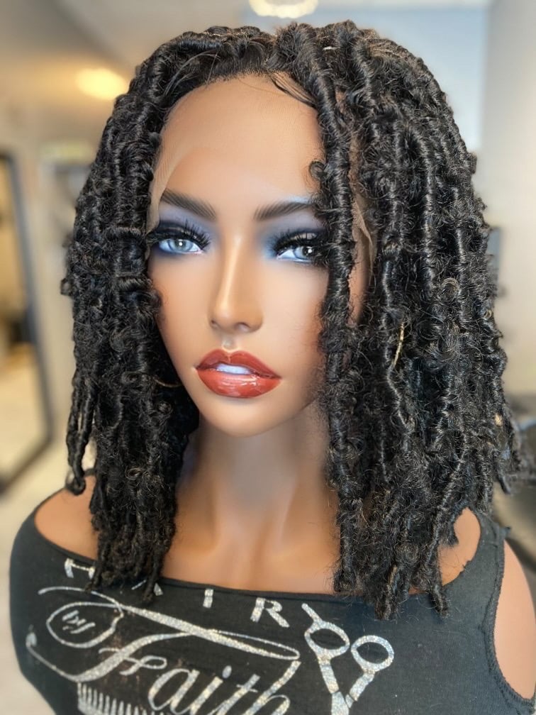 Bob Butterfly Loc Wig