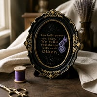 Image 3 of Power with each Other with golden glitter details