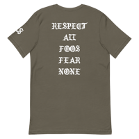 Image 10 of Respect All Foos Fear None OE Bold Unisex t-shirt