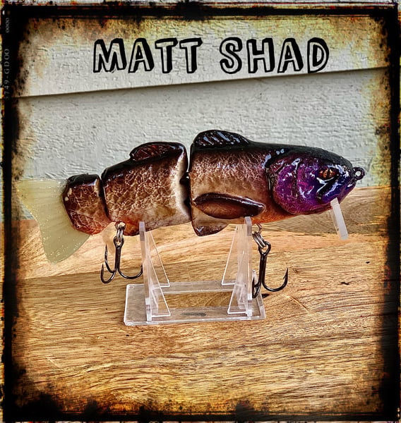 Image of Mattlures Mini Meat Head — Matt Shad 