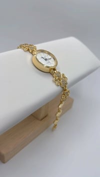 Image 3 of GOLD HEART DIAMOND WATCH 