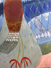 Image 3 of ‘Eagle Wings’ 2024 oil on canvas