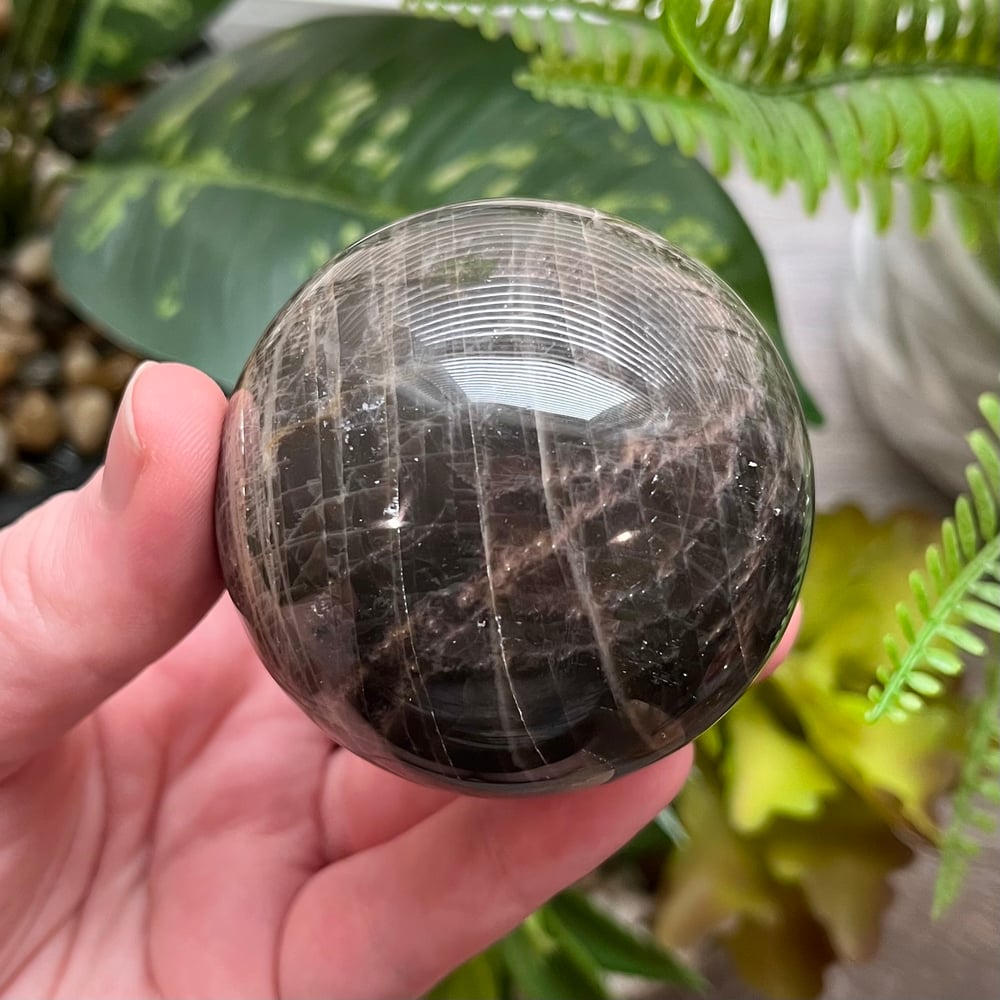 Black Moonstone Sphere C