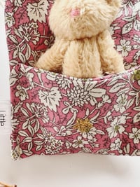 Image 3 of Tiny Plush bunny - Liberty pink