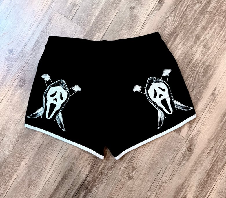 Image of Scary Movie Dolphin Shorts