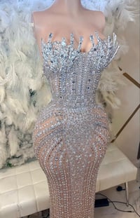 Image 1 of StunnerForever Rhinestone MaxiDress