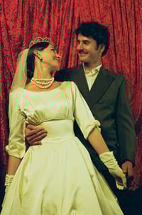 Image 2 of 1950s Flower Ballgown 