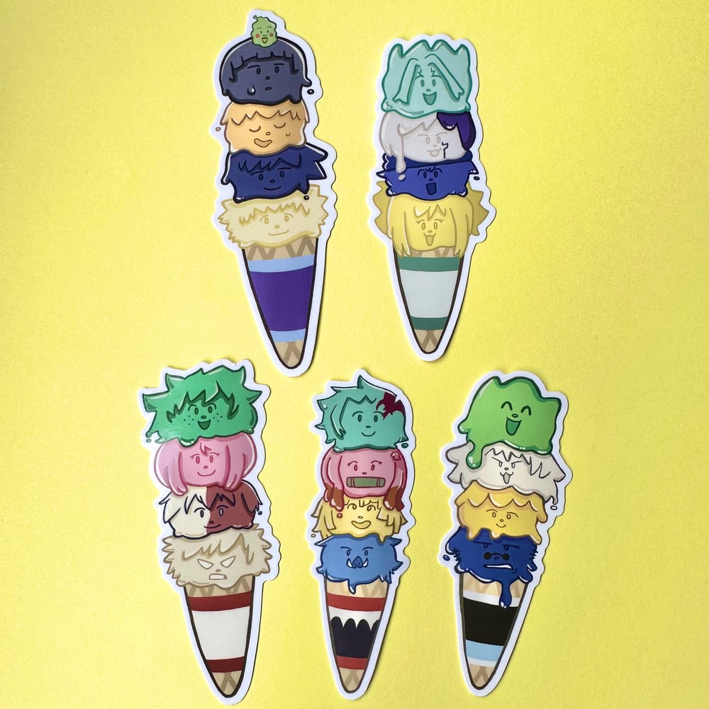 Image of Shonen Scoops Stickers