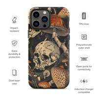 Image 18 of Goblincore Skull and Mushroom Grunge/Punk Tough Case for iPhone®