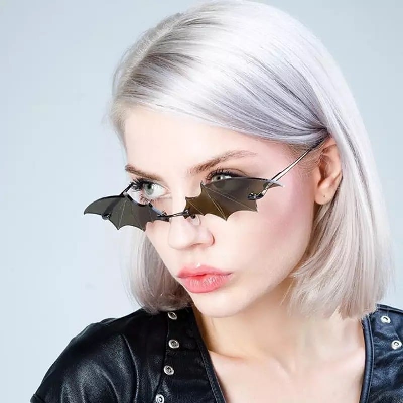 Image of Bat Shaped Sun Glasses